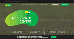 Desktop Screenshot of lincolngolfcentre.org.uk